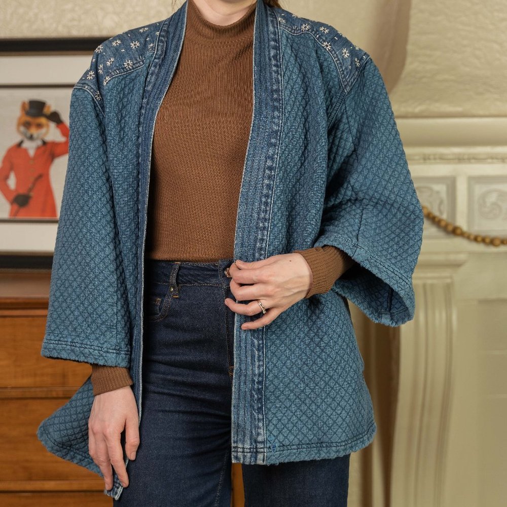 ‼️SALE‼️Hidden Jeans Denim Kimono Jacket